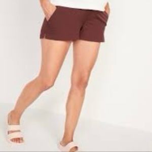 Old Navy Rollover Waist StretchTech Athletic Shorts Plum Purple Size XXL